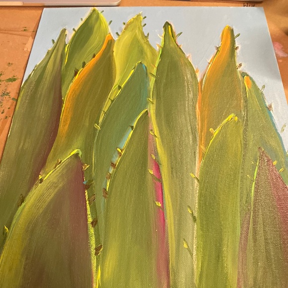 Clearance✅ - Happy Garden Succulent Painting - Picture 2 of 6